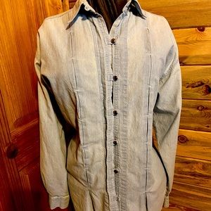 Vintage Rocky MountainClothing blue long sleeve